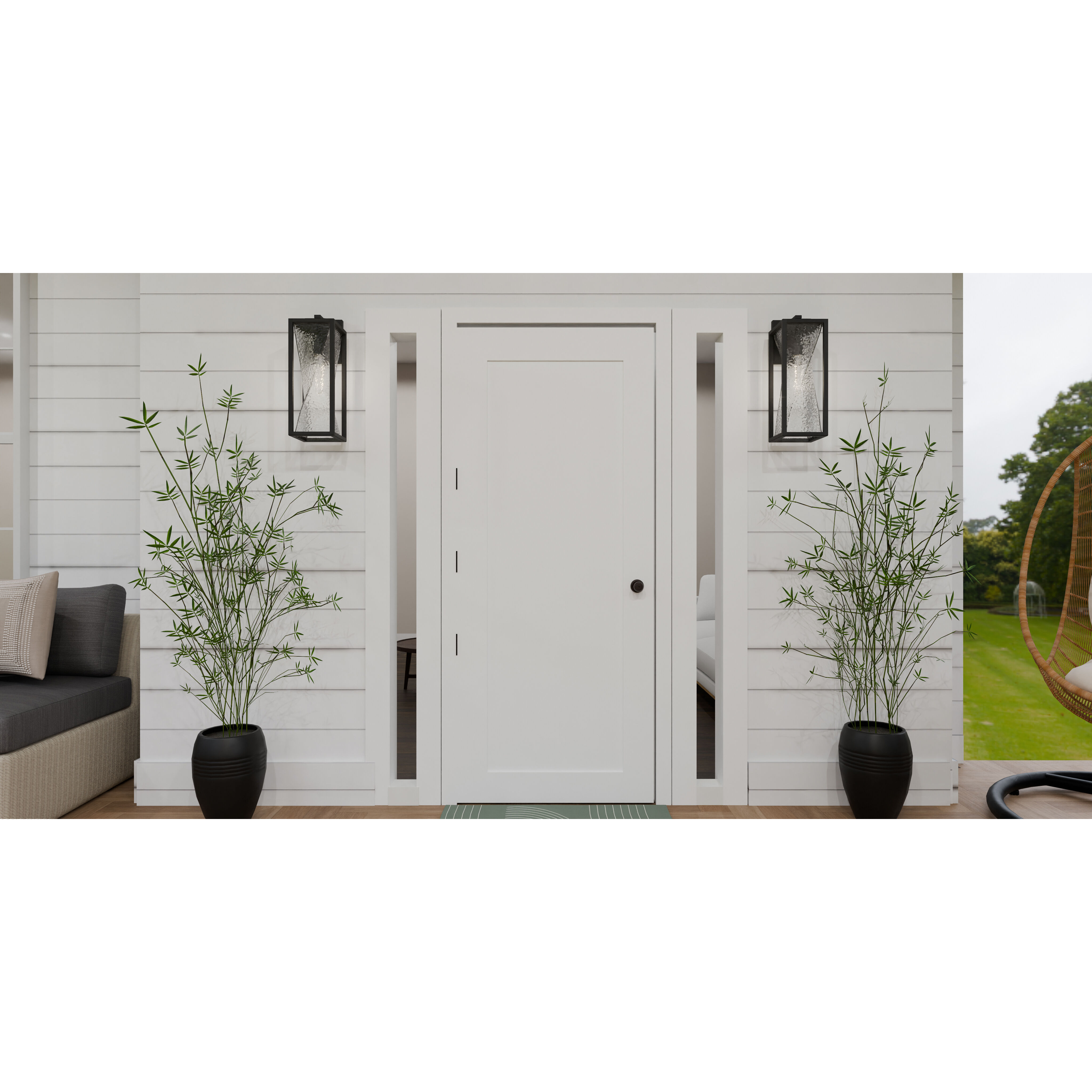 Zarah Outdoor Wall Lantern, Large