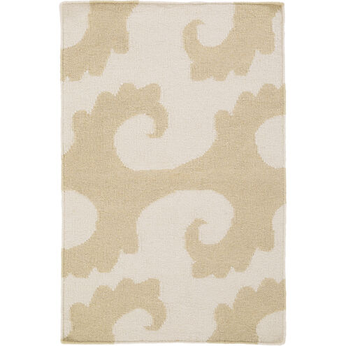 Yacht Club 36 X 24 inch Khaki, Cream Rug