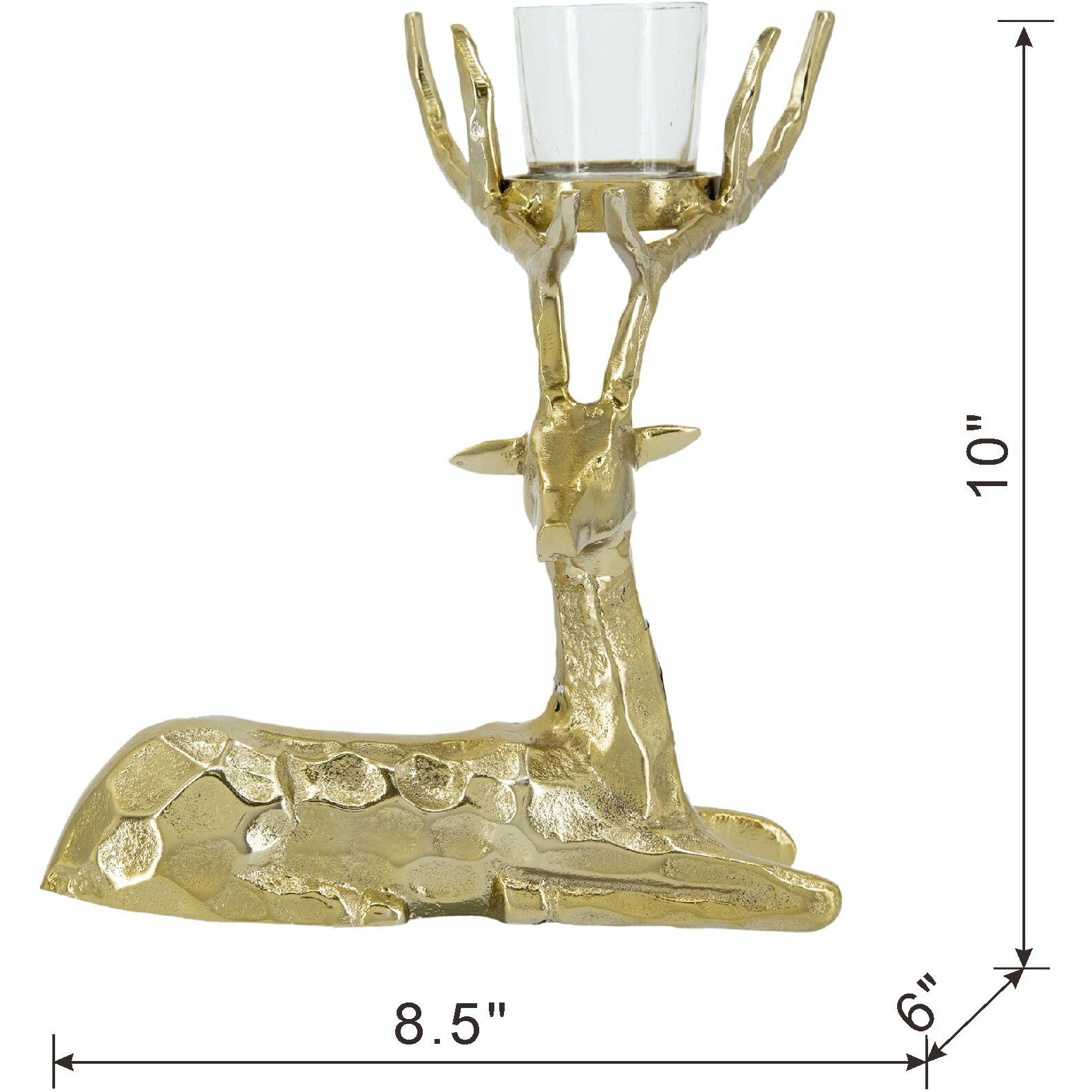 Anita 10 X 8.5 inch Candle Holder