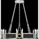 Mirage 12 Light 35.75 inch Silver Chandelier Ceiling Light