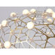Canada LED 31.5 inch Gold Chandelier Ceiling Light