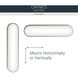 Daines LED 18.75 inch Brushed Nickel Bath Bar Wall Light