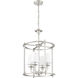 Katerina 4 Light 16 inch Brushed Nickel Chandelier Ceiling Light