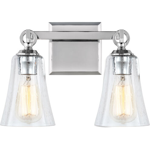 Sean Lavin Monterro 2 Light 13.5 inch Chrome Vanity Light Wall Light