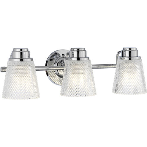 Hudson LED 21.5 inch Polished Chrome Bath Light Wall Light