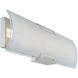 Allure LED 24 inch Chrome Bath Vanity Light Wall Light