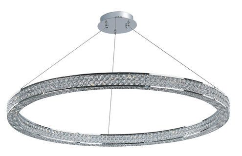 Eternity LED LED 40 inch Polished Chrome Foyer Pendant Ceiling Light