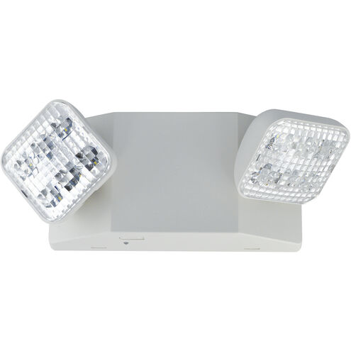 Aaliyah 1 Light White Exit / Emergency Ceiling Light