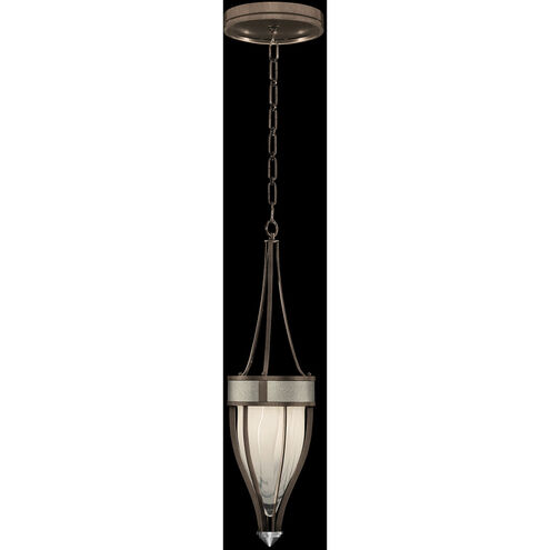Mirage 1 Light 7.5 inch Bronze Pendant Ceiling Light