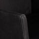 Budelli Noir Nubuck and Dark Walnut Wing Chair