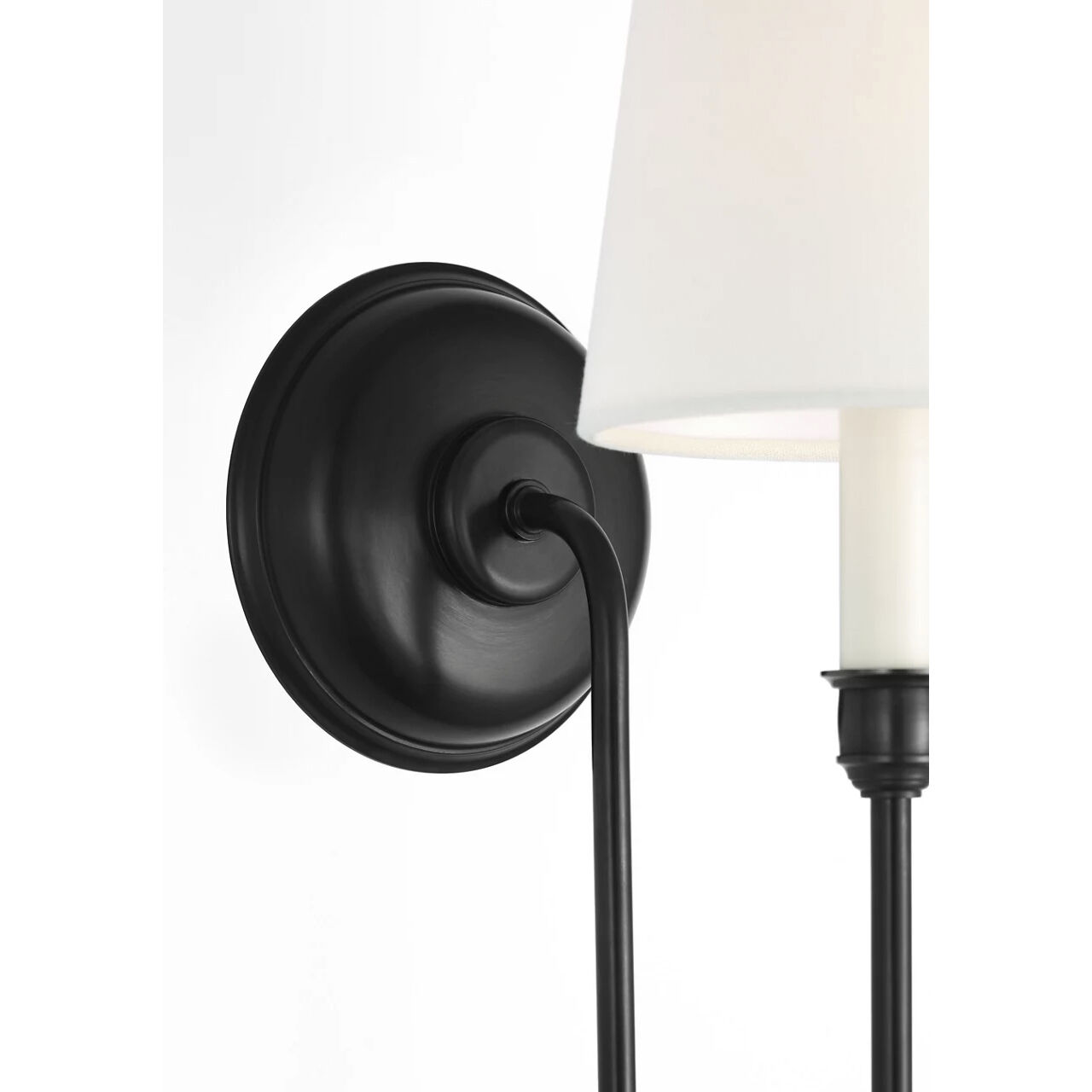 Thomas O'Brien Vendome LED 5.5 inch Bronze Deep Arm Sconce Wall Light