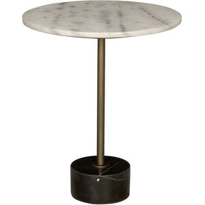 Santosha Side Table, Stone Top
