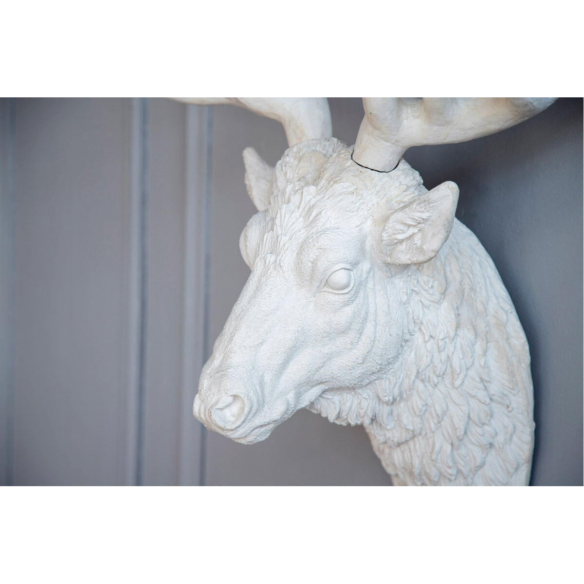 Darby Aged White Wall Accent