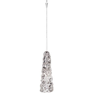 Eternity Jewelry 1 Light 3 inch Chrome Pendant Ceiling Light in Quick Connect