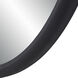 Namur 36 X 36 inch Matte Black Wall Mirror