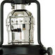 Nob Hill 1 Light 5 inch Polished Nickel and Black Wall Sconce Wall Light