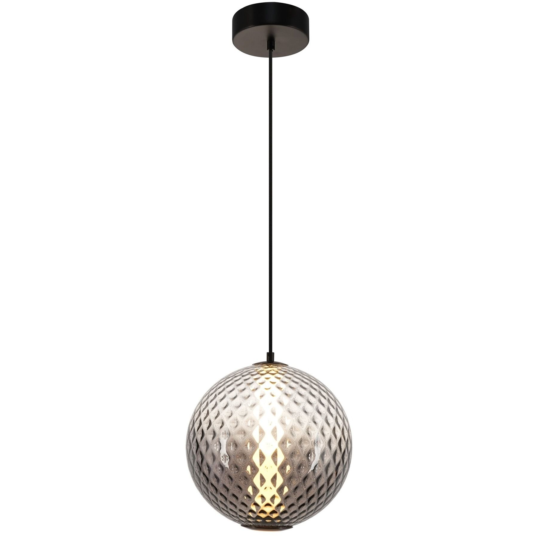 Celeste LED 11.8 inch Gunmetal Pendant Ceiling Light in Smoke Ombre