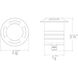 Inground Recessed Light 12 4.1 watt Stainless Steel Path Indicator Light in 3000K Warm White LED, WAC Landscape