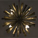 Bero 8 Light 26 inch Antique Brass Chandelier Ceiling Light