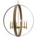 Allegheny 6 Light 32 inch Soft Gold Chandelier Ceiling Light, Design Series