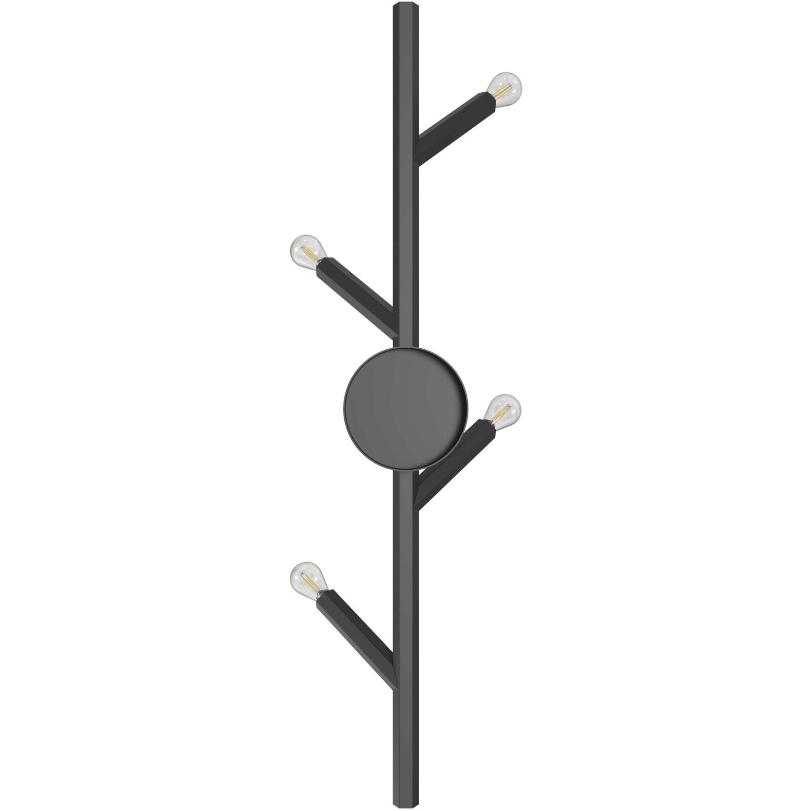 Oaks Wall Sconce Wall Light in Black