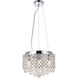 Tully 4 Light 13 inch Chrome Pendant Ceiling Light