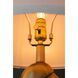 Geode 27.5 inch 40.00 watt Gold/White Table Lamp Portable Light