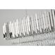 Canada LED 12.3 inch Chrome Chandelier Ceiling Light