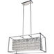 Canada 12 Light 14 inch Chrome Chandelier Ceiling Light