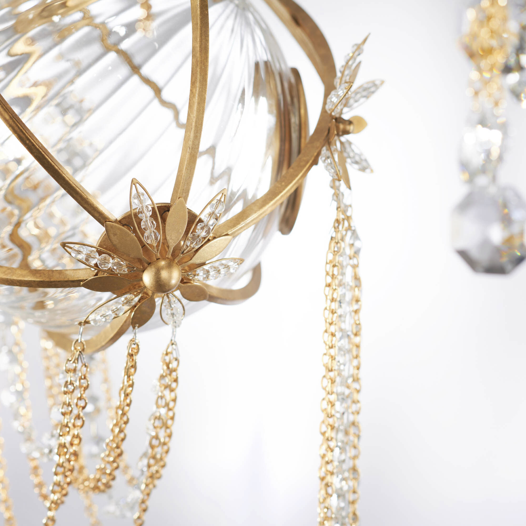 Forever Revere LED 24.1 inch Heirloom Gold Chandelier Ceiling Light