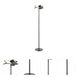 Lampard 71 inch 12.5 watt Gun Metal Floor Lamp Portable Light