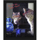 Animals 11 X 9 inch Non-Glass Framed Art, Propac