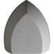 Ambiance 1 Light 7 inch Gloss Black ADA Wall Sconce Wall Light