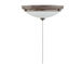 Lucerne LED Aged Wood Fan Light kit