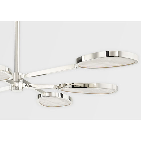 Beirut LED 57 inch Burnished Nickel Chandelier Ceiling Light