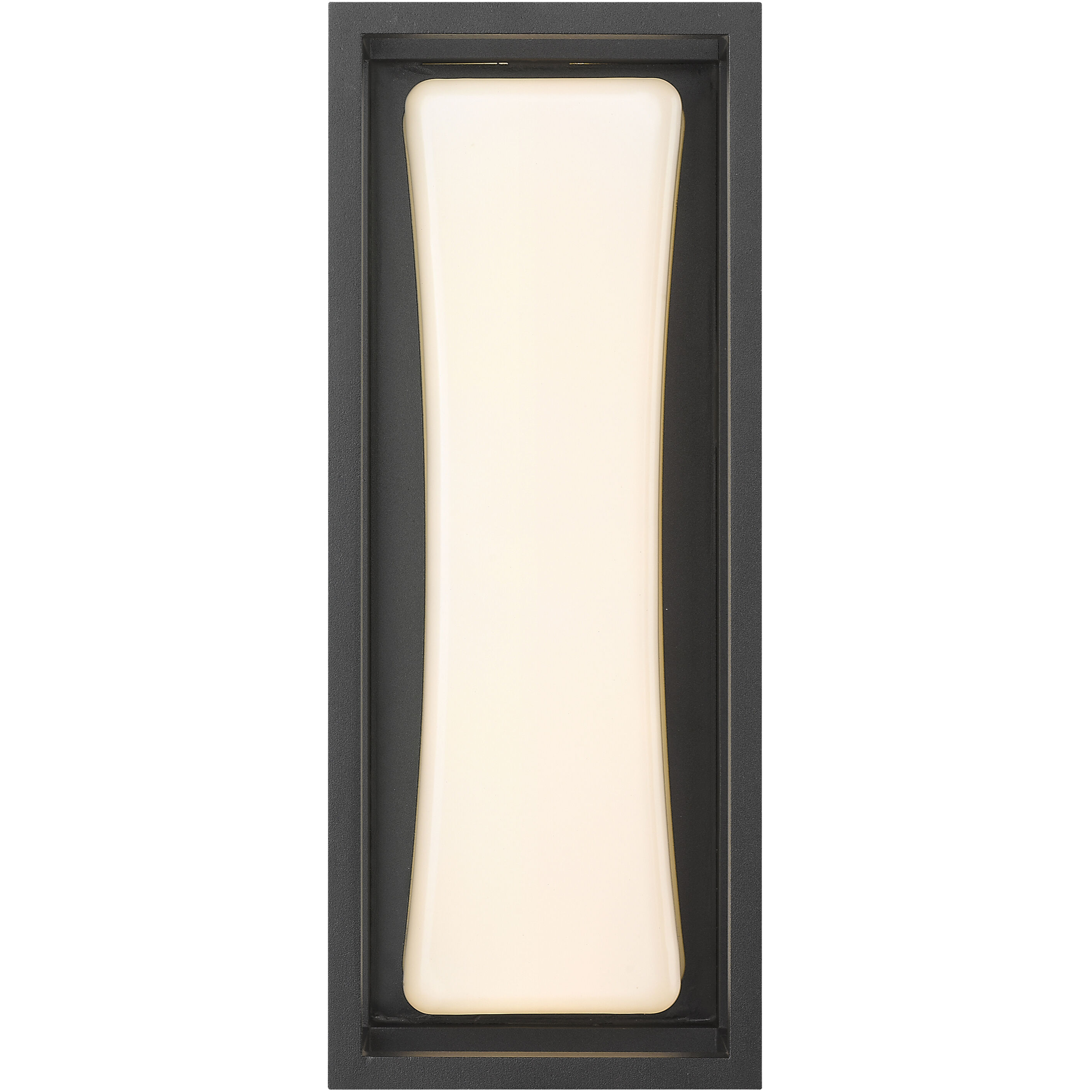 Baden Outdoor LED 12.5 inch Black Outdoor Wall Light