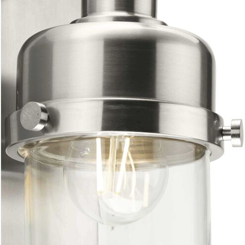 Beckner 1 Light 5 inch Brushed Nickel Bath Light Wall Light