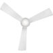 Coastal Elements Iver 44 inch Matte White Smart Fan