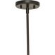 Saucedo 5 Light 24.5 inch Architectural Bronze Pendant Ceiling Light, Design Series