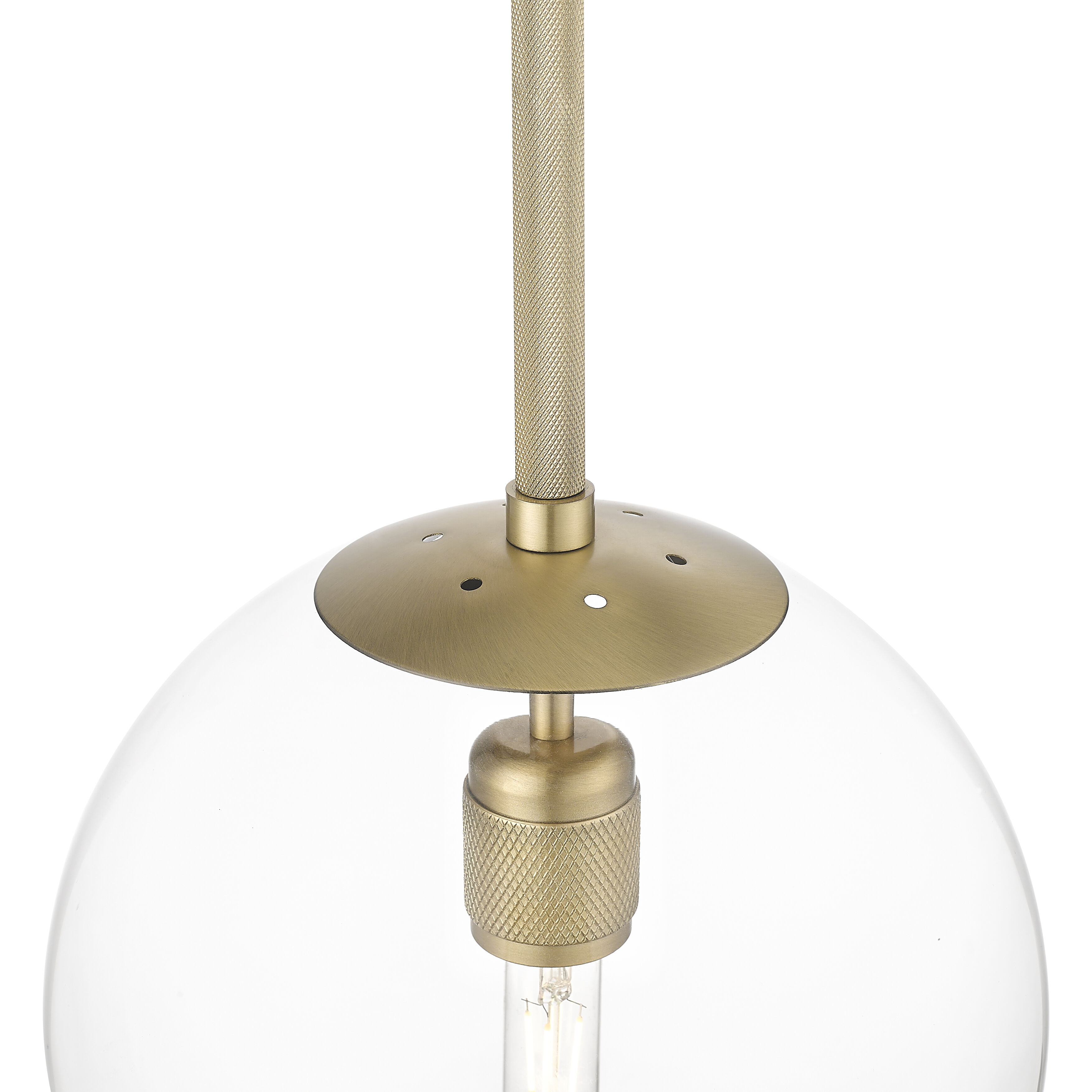 Kairo 1 Light 12 inch Vintage Brass Pendant Ceiling Light