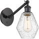 Ballston Cindyrella LED 6 inch Matte Black Sconce Wall Light
