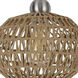Medan 1 Light 10 inch Brushed Steel Pendant Ceiling Light