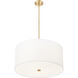 Linden Pendant Ceiling Light in Modern Gold