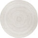 Azalea 96 X 96 inch Taupe Rug in 8 Ft Round, Round