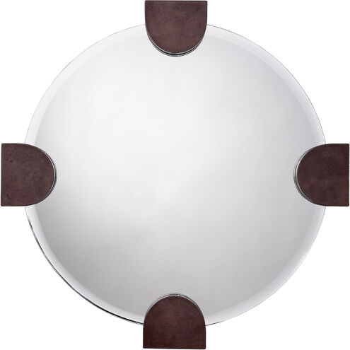 Quadrant 33.5 X 33.5 inch Grey Wall Mirror