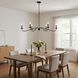 Stella 6 Light 62 inch Matte Black Chandelier Ceiling Light