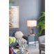 Geometric 27 inch 40.00 watt Black/Natural/White Table Lamp Portable Light