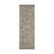 Napea 91 X 31 inch Cream/Taupe/Charcoal/Light Gray Rugs, Polypropylene