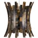 Alsop 7 Light 57 inch Brown and Silver Multi-Drop Linear Pendant Ceiling Light