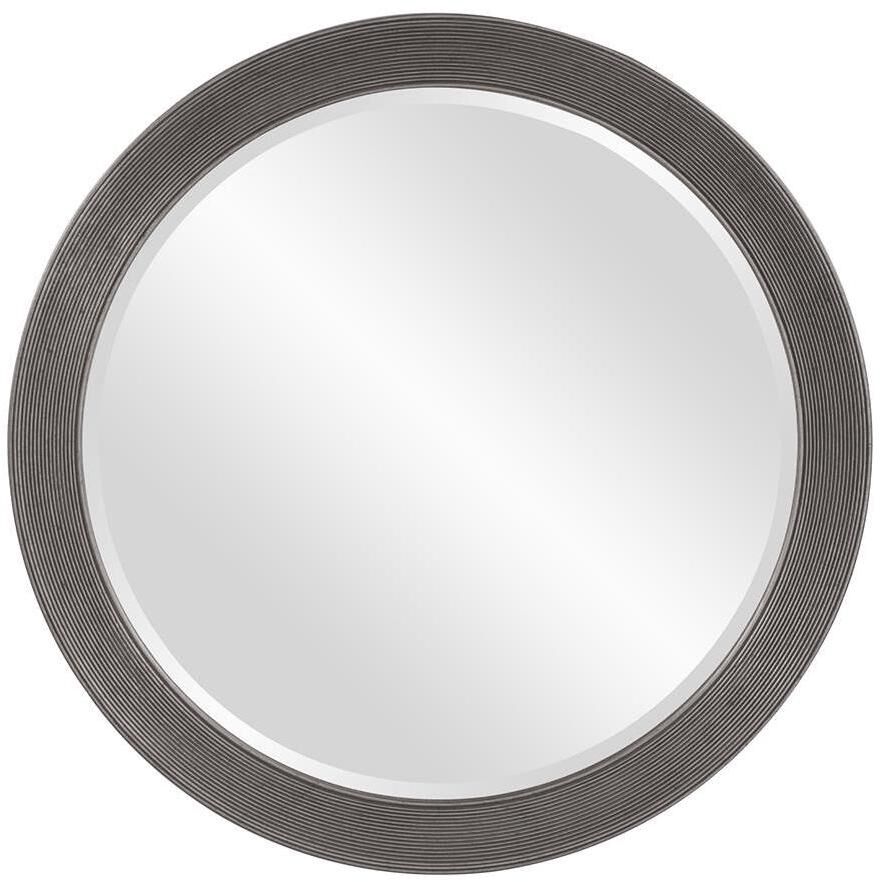 Virginia Glossy Charcoal Wall Mirror